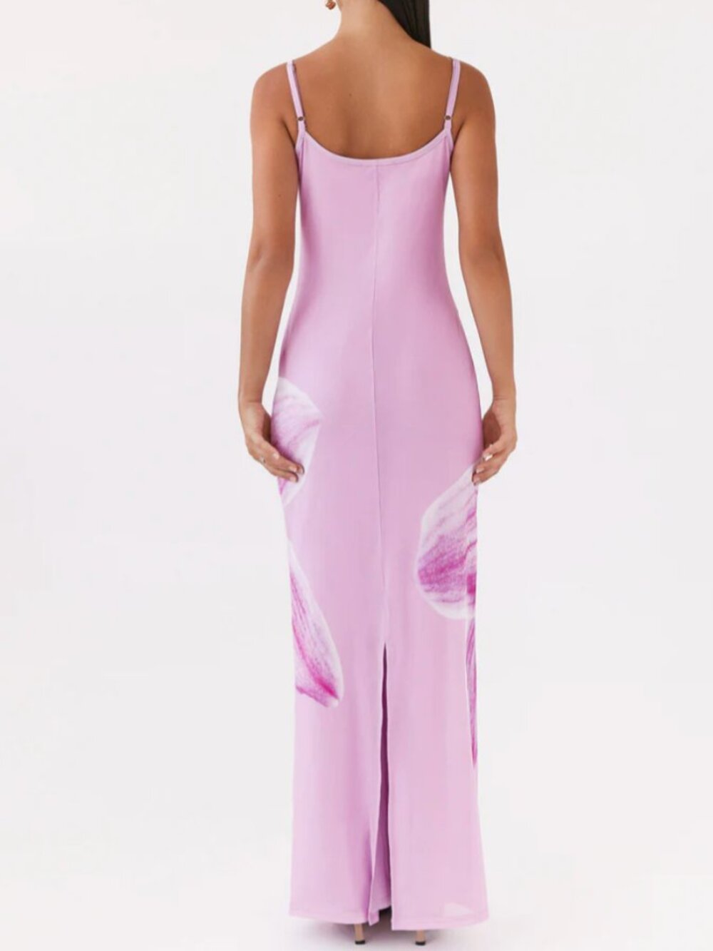 Peppermayo Floral Maxi Dress, Pink Magnolia, US 2 - Picture 3 of 5